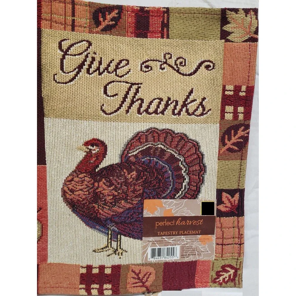 Set of 2 Tapestry Placemats,13